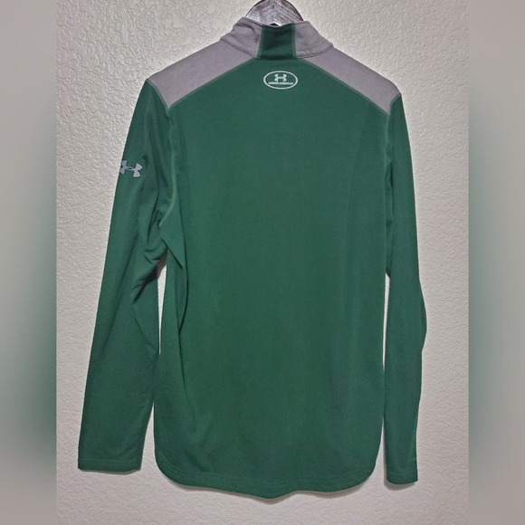 Under Armour & E5 NDSU Bison Yellow Hoodie & Green Sweatshirt Size Medium - Picture 7 of 12